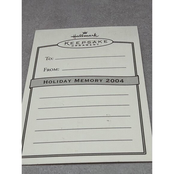 Hallmark Keepsake Ornament "Those Who Serve" 2004 Handcrafted - Picture 10 of 10